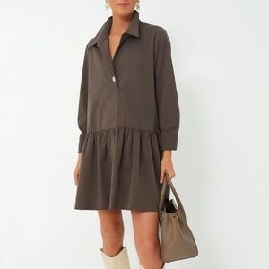 Pomander Place Brown Mini Dress